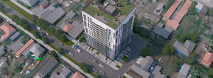 Студия квартира, строящийся дом, 25м2, 9/16 этаж