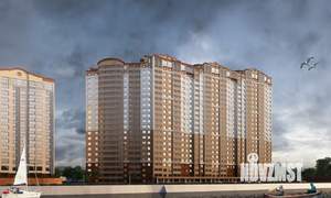 1-к квартира, строящийся дом, 41м2, 11/23 этаж