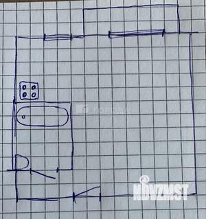 Студия квартира, вторичка, 28м2, 2/5 этаж