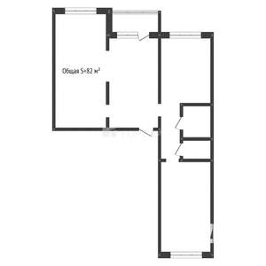 3-к квартира, вторичка, 82м2, 16/16 этаж