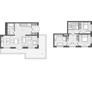 3-к квартира, вторичка, 125м2, 1/9 этаж