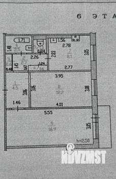 2-к квартира, вторичка, 49м2, 6/10 этаж