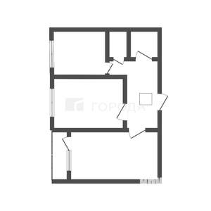 2-к квартира, вторичка, 46м2, 4/10 этаж