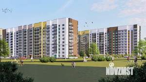 2-к квартира, строящийся дом, 44м2, 8/10 этаж