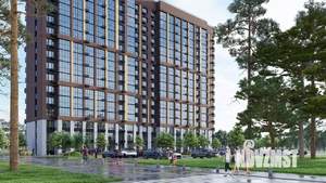 2-к квартира, строящийся дом, 57м2, 5/22 этаж