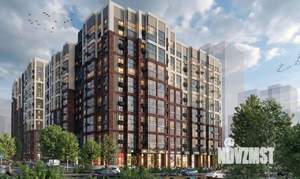3-к квартира, строящийся дом, 72м2, 8/15 этаж