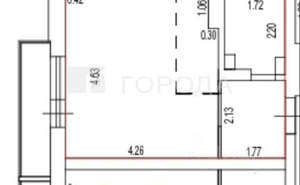 Студия квартира, вторичка, 27м2, 15/16 этаж