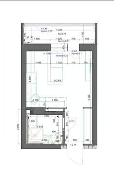 Студия квартира, вторичка, 21м2, 7/10 этаж