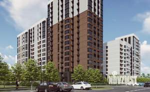2-к квартира, строящийся дом, 68м2, 3/17 этаж