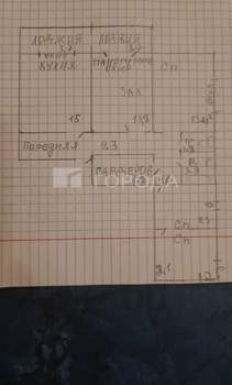 4-к квартира, вторичка, 86м2, 1/17 этаж
