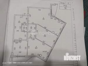 4-к квартира, вторичка, 95м2, 12/16 этаж