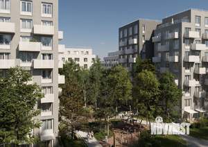 3-к квартира, строящийся дом, 53м2, 5/9 этаж