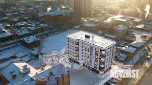 3-к квартира, строящийся дом, 74м2, 2/7 этаж
