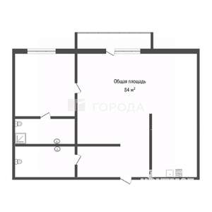 2-к квартира, вторичка, 90м2, 4/13 этаж