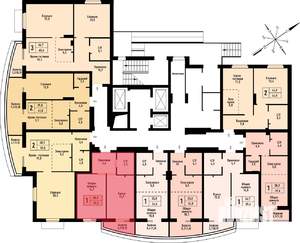 3-к квартира, вторичка, 69м2, 14/25 этаж