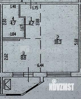 1-к квартира, вторичка, 37м2, 17/17 этаж