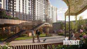 3-к квартира, строящийся дом, 76м2, 16/21 этаж