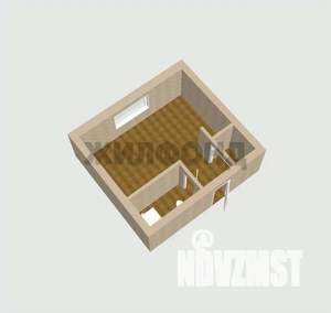 Студия квартира, вторичка, 18м2, 1/2 этаж