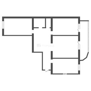 3-к квартира, вторичка, 103м2, 9/12 этаж