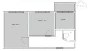 2-к квартира, вторичка, 45м2, 5/9 этаж