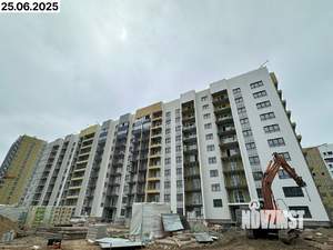 2-к квартира, строящийся дом, 43м2, 9/11 этаж