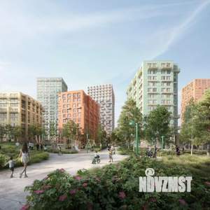 2-к квартира, строящийся дом, 49м2, 23/23 этаж
