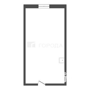 1-к квартира, вторичка, 16м2, 1/1 этаж