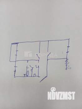 2-к квартира, вторичка, 45м2, 5/5 этаж
