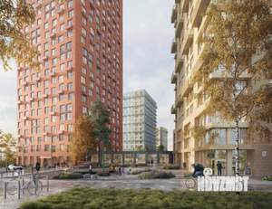 2-к квартира, строящийся дом, 55м2, 5/24 этаж