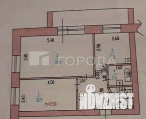 2-к квартира, вторичка, 50м2, 7/12 этаж