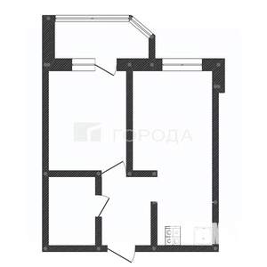 2-к квартира, вторичка, 38м2, 15/16 этаж