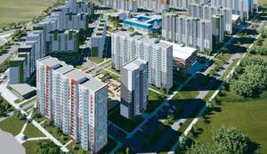 1-к квартира, вторичка, 52м2, 8/16 этаж