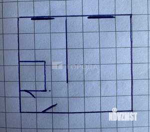 1-к квартира, вторичка, 31м2, 2/5 этаж