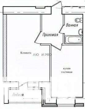 2-к квартира, вторичка, 40м2, 7/10 этаж