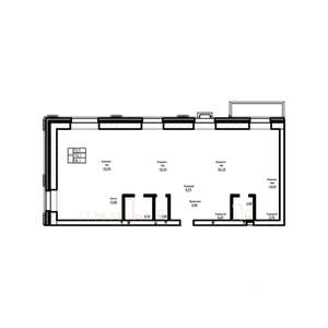 4-к квартира, строящийся дом, 118м2, 2/7 этаж