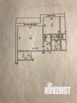1-к квартира, вторичка, 36м2, 4/10 этаж