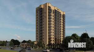 1-к квартира, строящийся дом, 40м2, 7/14 этаж