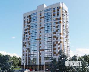 2-к квартира, строящийся дом, 49м2, 12/16 этаж