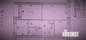 3-к квартира, вторичка, 57м2, 5/5 этаж
