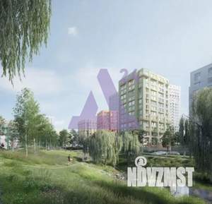 1-к квартира, строящийся дом, 31м2, 16/25 этаж