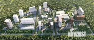4-к квартира, строящийся дом, 108м2, 1/24 этаж