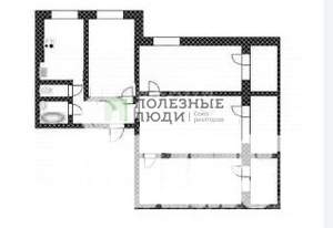 4-к квартира, вторичка, 71м2, 9/9 этаж