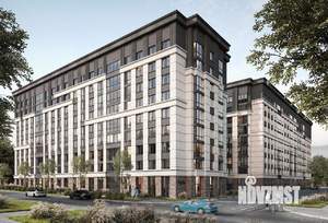 3-к квартира, строящийся дом, 54м2, 1/9 этаж