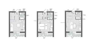 1-к квартира, строящийся дом, 36м2, 4/16 этаж
