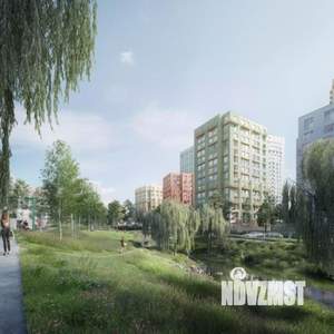 2-к квартира, строящийся дом, 49м2, 7/23 этаж