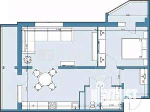 2-к квартира, вторичка, 57м2, 2/18 этаж