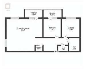 3-к квартира, вторичка, 72м2, 10/17 этаж