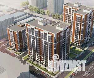 3-к квартира, строящийся дом, 61м2, 2/16 этаж