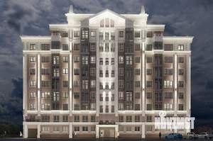 3-к квартира, строящийся дом, 98м2, 1/9 этаж