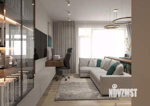 2-к квартира, сданный дом, 52м2, 15/16 этаж